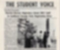 The Student Voice article on church burnings