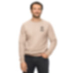 Thumbnail: Unisex sueded fleece sweatshirt