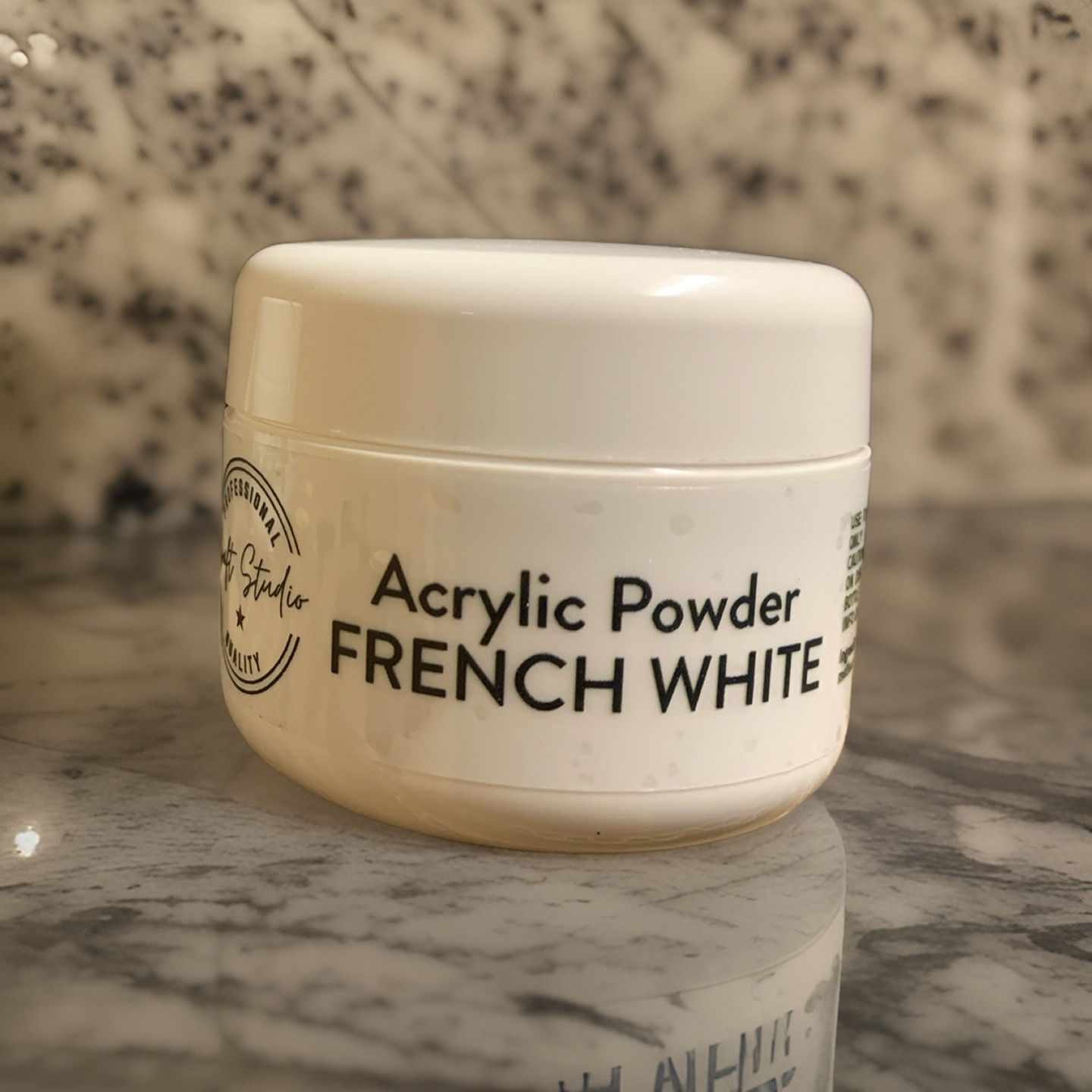 Akrylpulver french white