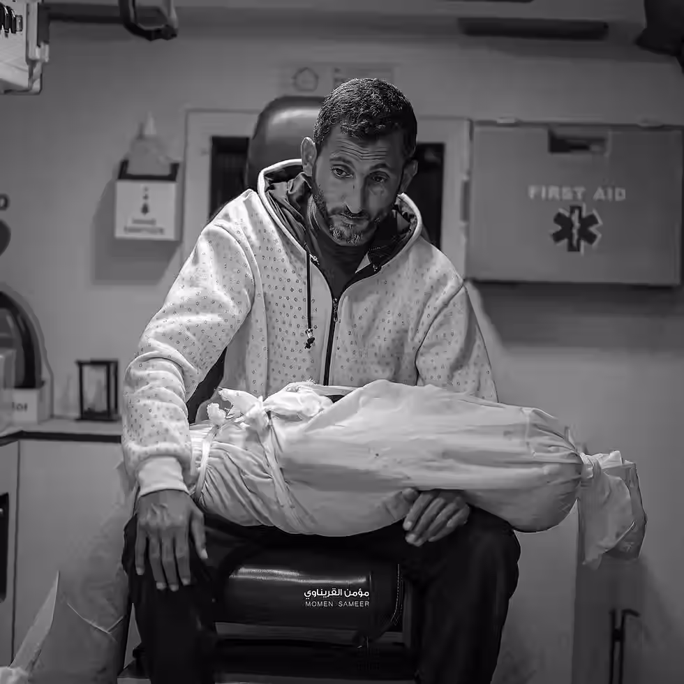 Faixa de Gaza, 2025. _momen__sameer