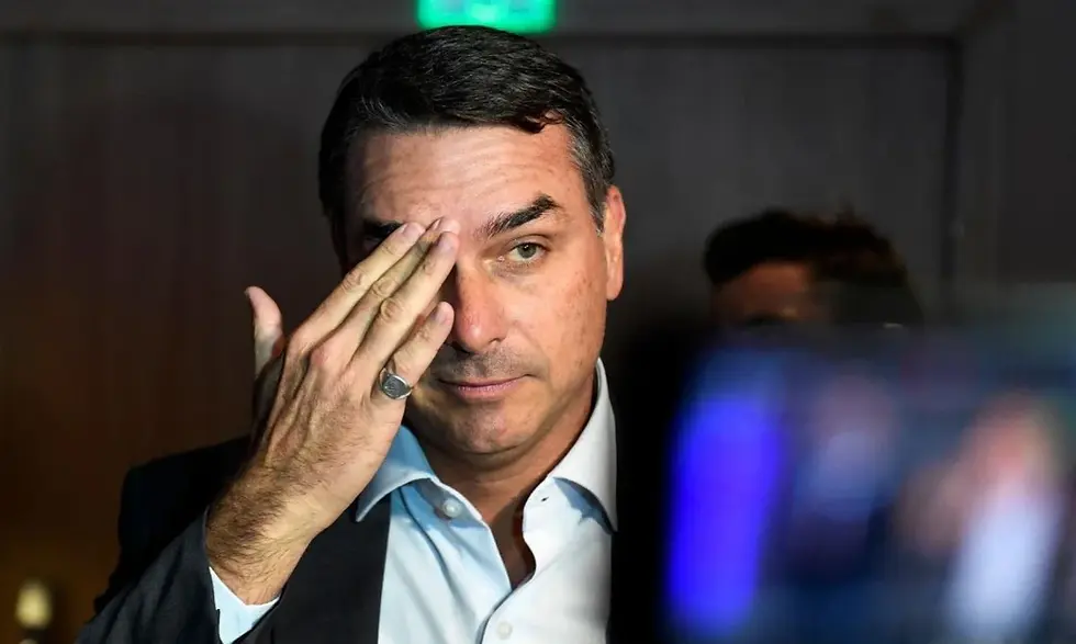 Flávio Bolsonaro | Foto: Daniel RAMALHO / AFP