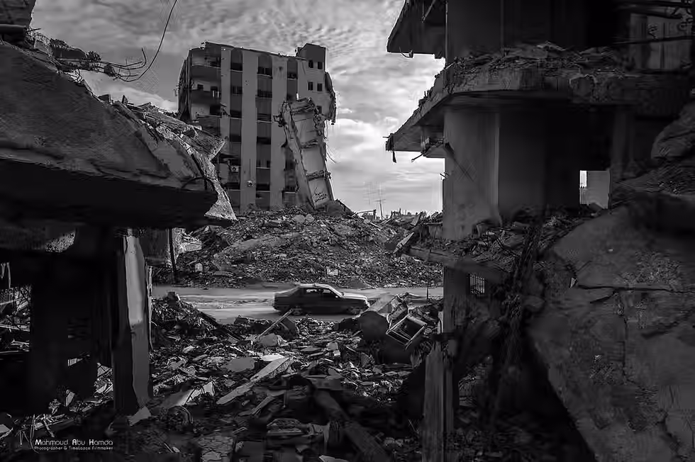 Destruição em Gaza | Foto: mahmoudhamda