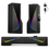 Thumbnail: Computer Speakers with 2.0 Channel Stereo, Gaming Speakers with 6 Colorful LED M
