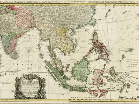 Ode to Oceanography: An Antique Nautical Chart of South Asia