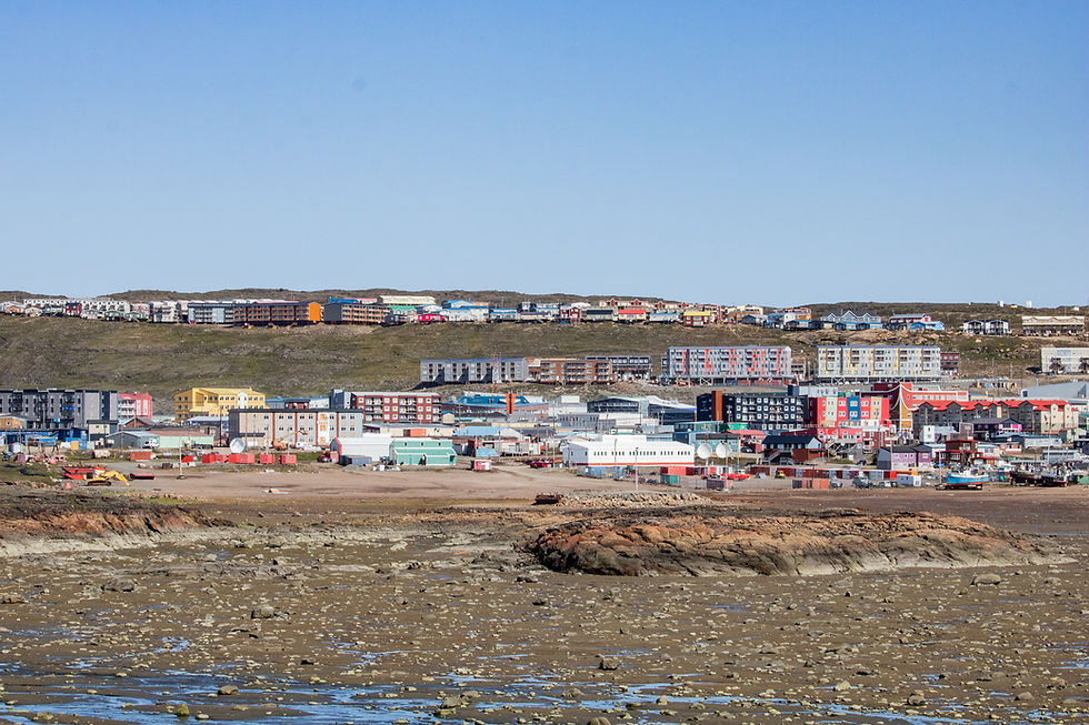 A charming photograph of the urban area of Iqaluit. Credit to the Nunatsiaq News. 