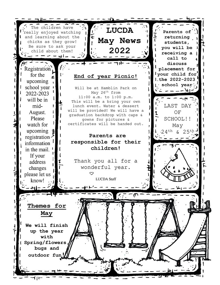 Evanston 2023 May Newsletter