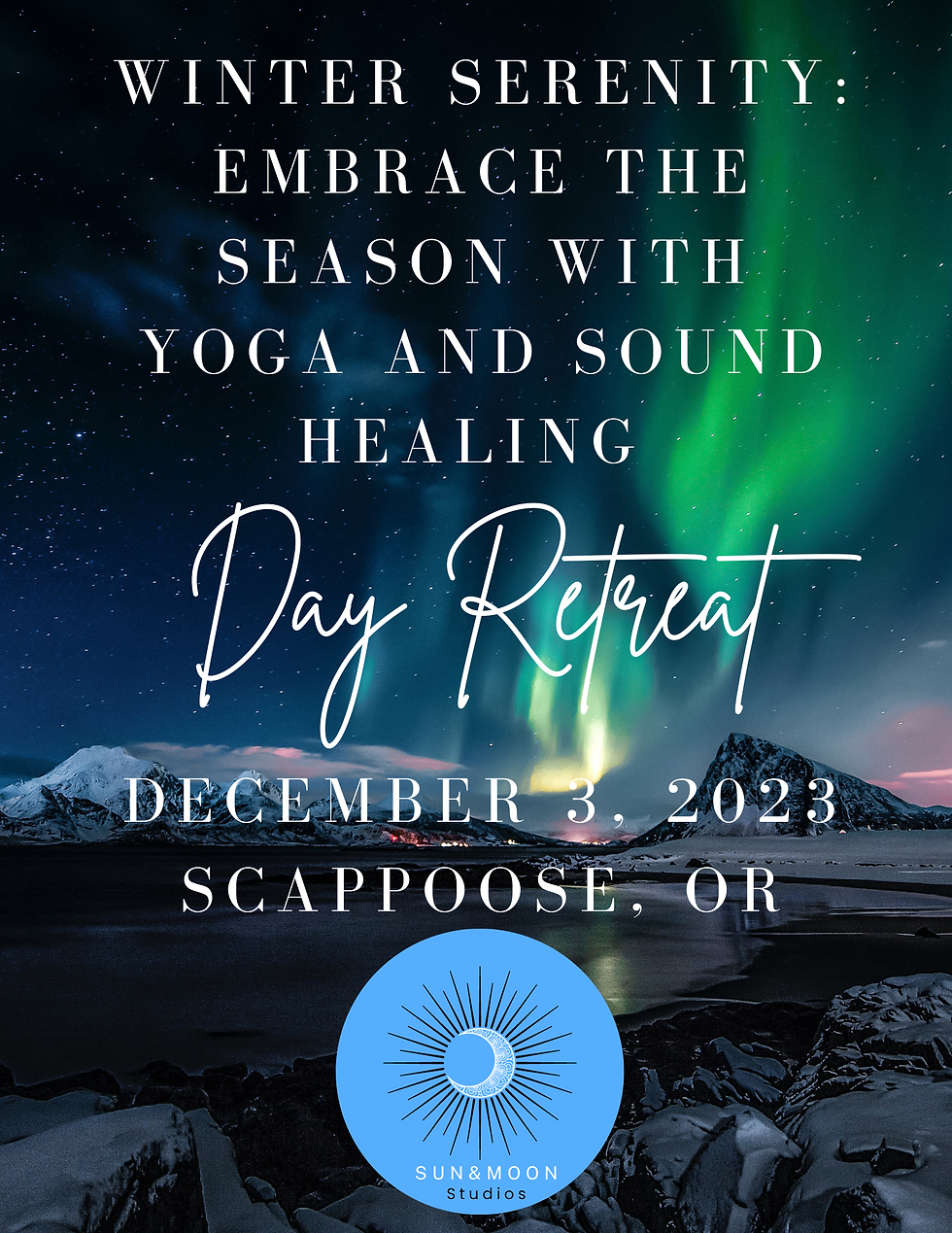 Winter Serenity: Embrace the Season with Yoga and Sound Healing