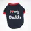 Thumbnail: Adorable pet shirt with red trim and heartfelt “I love Mommy” or " I Love Daddy"