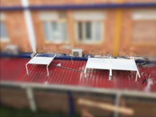 Diseño, calculo y montaje de plataforma para aire acondicionado (Hospital Dptal Meta, Villavicencio)