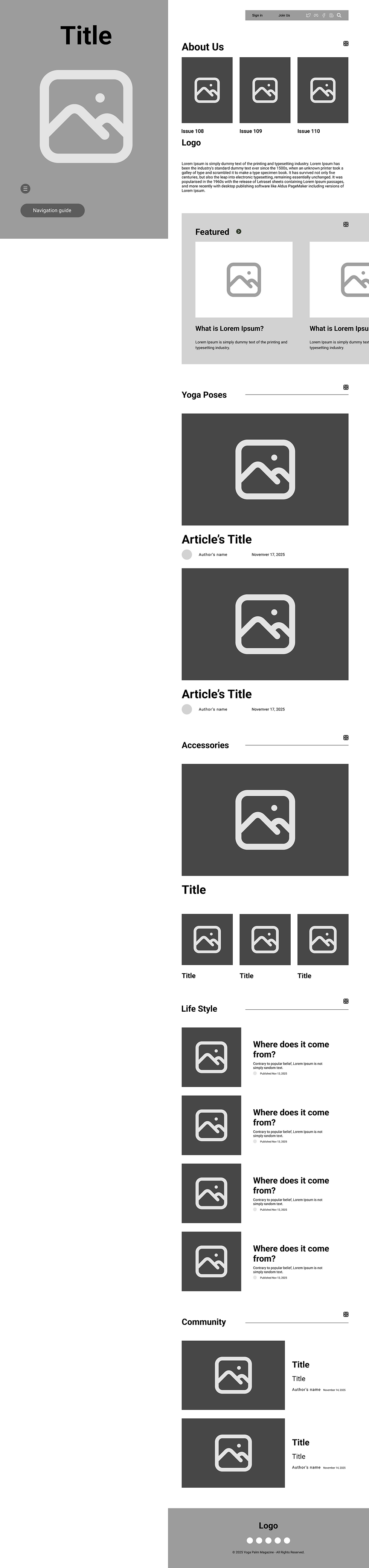 Home page_PC