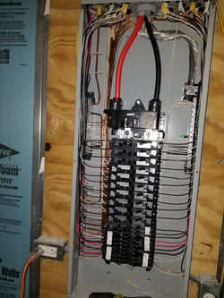 New breaker panel