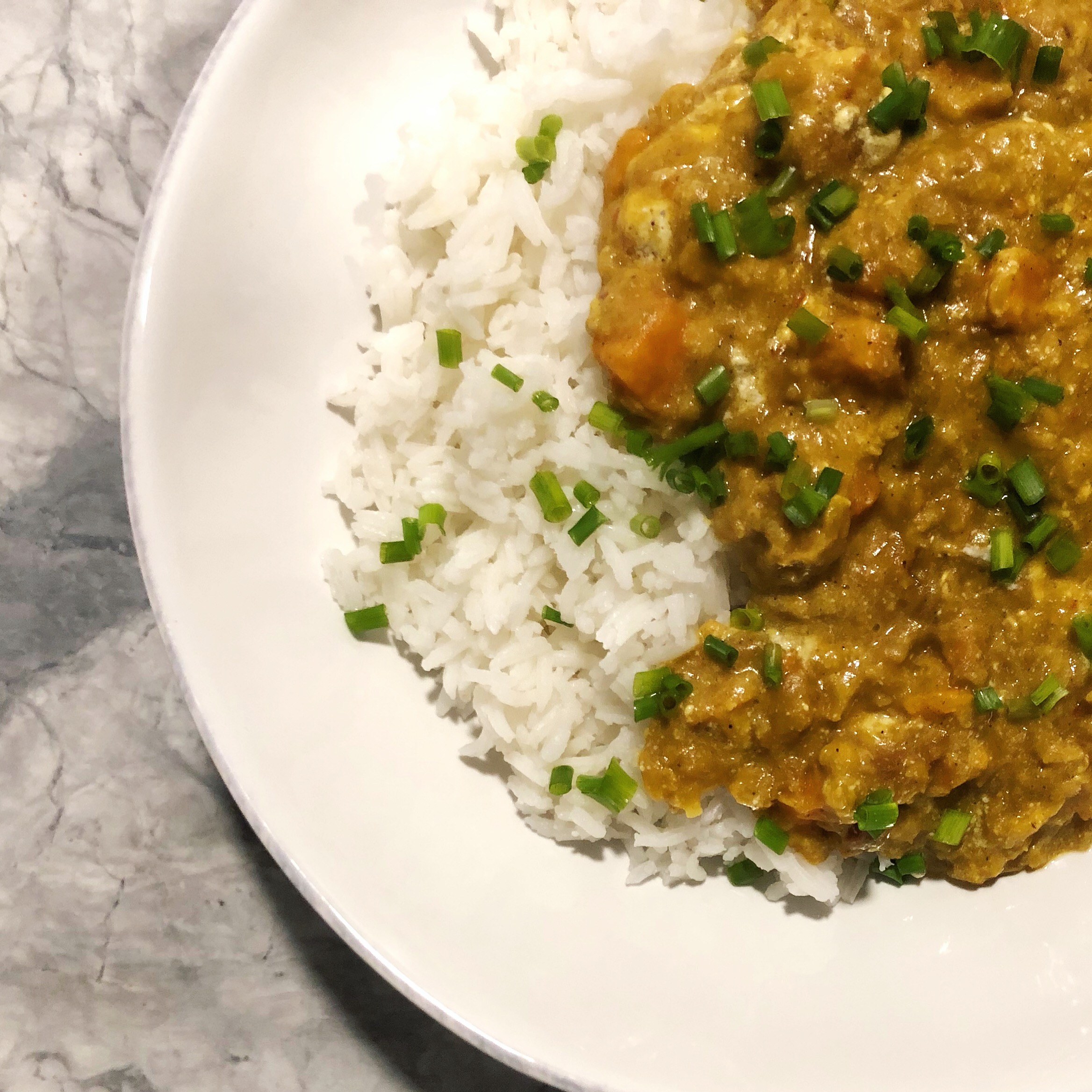 Indian Sweet Potato and Red Lentil Curry - Mom Uptown