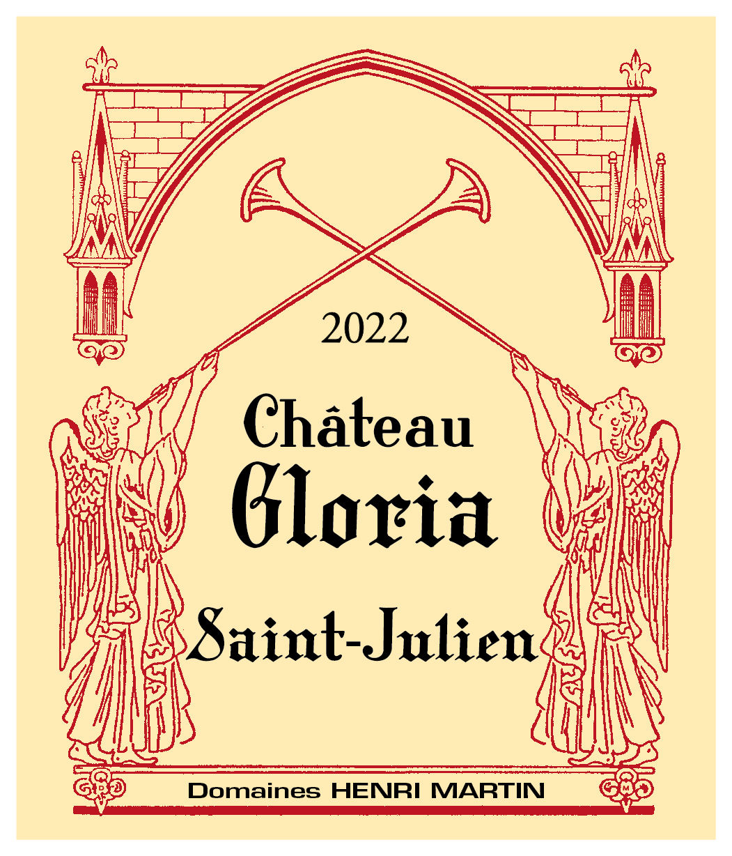 Château Gloria AOC Saint-Julien Bordeaux 2022