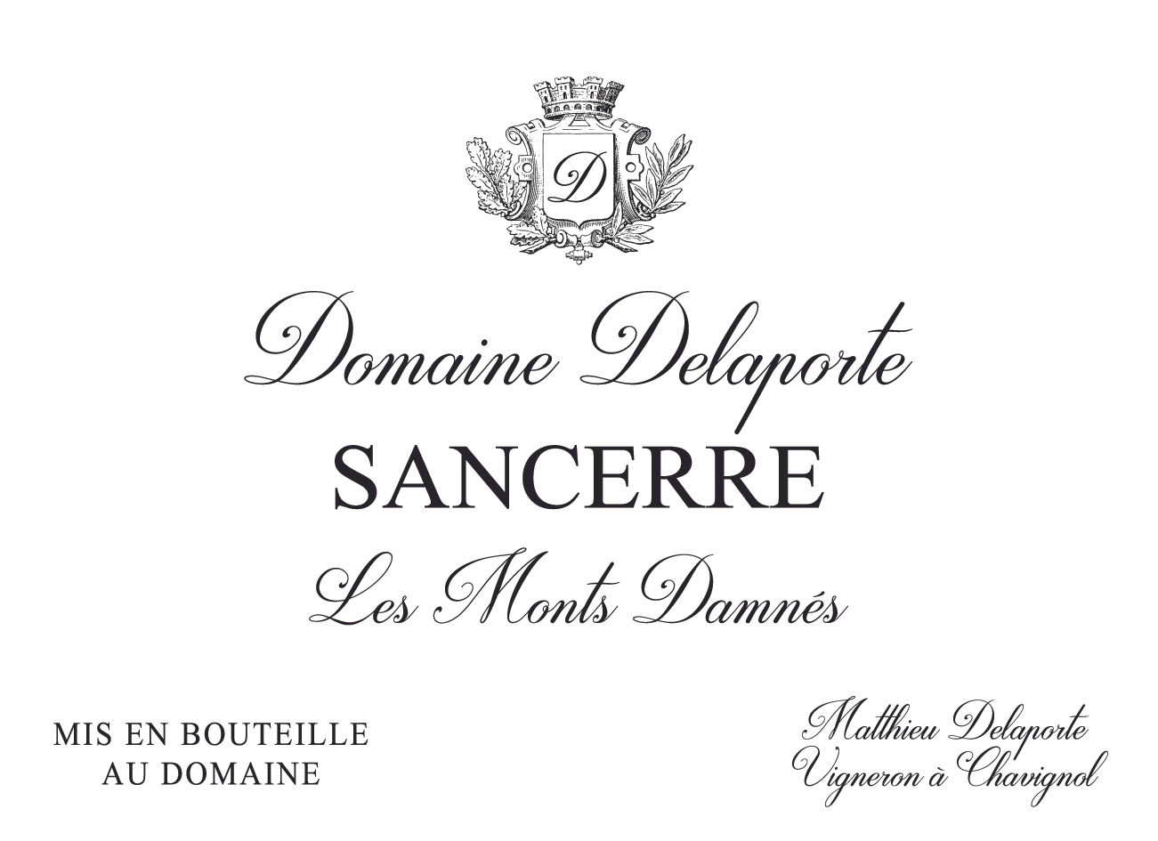 Domaine Delaporte Sancerre Les Monts Damnes Sauvignon blanc 2023