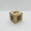 Miniatură: Cub din lemn – gravat personalizat 6×6 cm