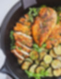 CHICKEN AND ZUCCHINI