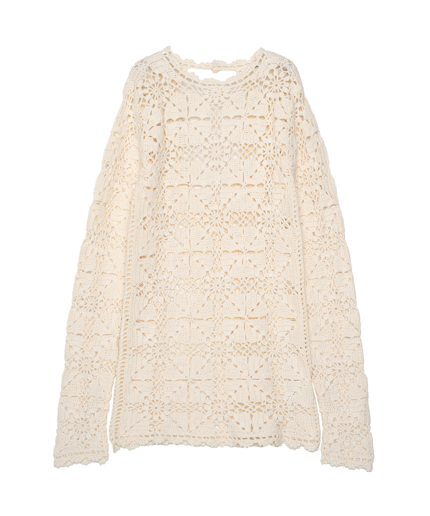 FLEUR LACE TOPS -IVORY