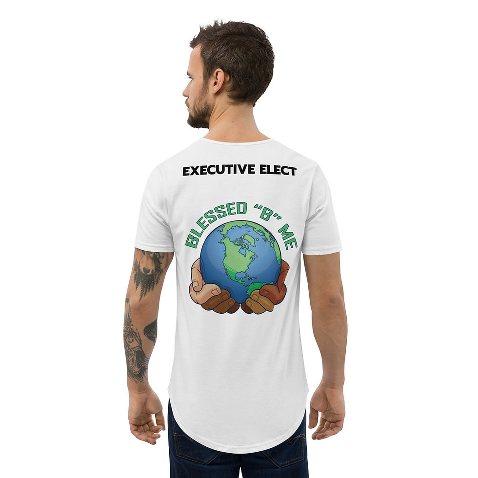 Thumbnail: Men's Curved Hem T-Shirt