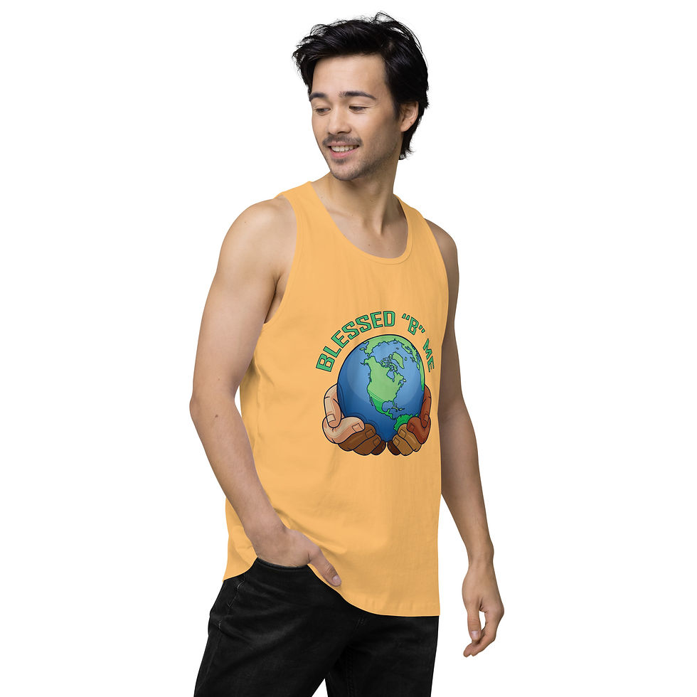 Thumbnail: Men’s Blessed "B" Me premium tank top