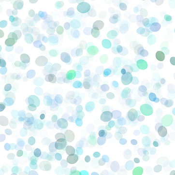 Macchie blu trasparente