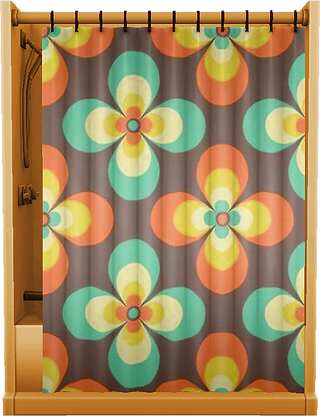 CarolaSims' CC collection of Retro Shower-Tub Curtains featuring a range of authentic designs from bold 70s florals in orange, mustard, and avocado, to sleek mid-century modern patterns and geometric prints. This CC set adds instant style to any space. Whether you're decorating a cozy powder room or a spacious master bath, these curtains are a statement piece. With clean lines, abstract shapes, and a retro-inspired color palette, they’re ideal for both maximalist and minimalist vintage builds. Transform your Sims 4 bathroom where vintage charm meets modern detail. A must-have addition to any Sims 4 custom content collection. 