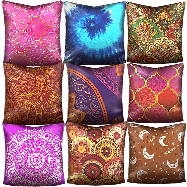 Transform your Sims 4 living space into a cozy, bohemian retreat with CarolaSims' boho-inspired cushions and pillows. Crafted with love and attention to detail, each pillow and cushion is designed to add warmth, style, and comfort to your home. Whether you're decorating your living room, bedroom, or reading nook, these unique pieces bring the perfect mix of artistry and relaxation. Inspired by free-spirited bohemian design, these pillows and cushions incorporate earthy tones, fringe details, and vibrant patterns. They effortlessly blend into eclectic and minimalist interiors alike, giving your home an effortlessly stylish touch. With their authentic Boho vibes, CarolaSims cushions and pillows suit any room style, from boho chic to contemporary interiors. Pair them with neutral tones or mix them with other eclectic pieces for a curated look.