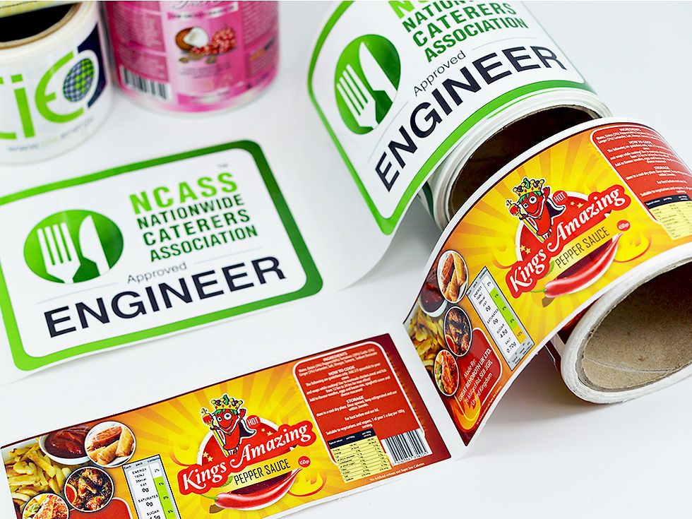 Glossy Stickers: Vibrant and Eye-Catching