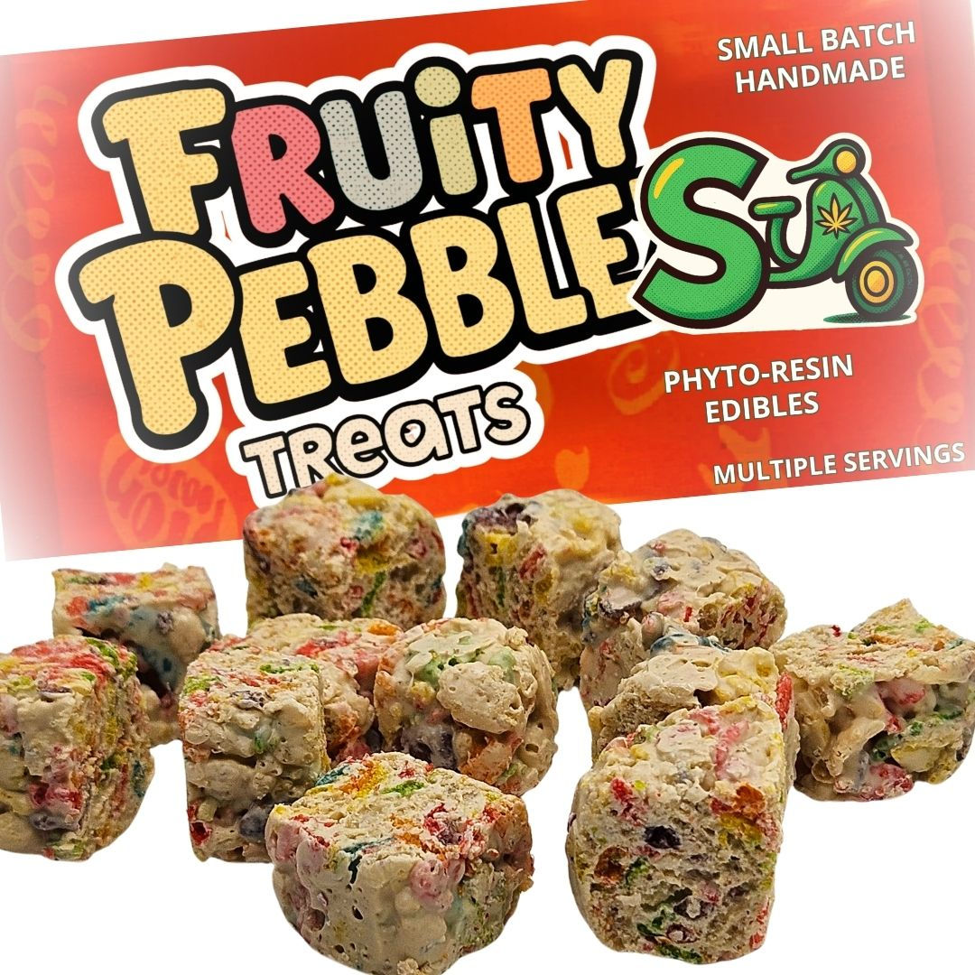 ScooterFarmz Creative Culture Collectibles "FRUITY PEBBLE TREATS" Art Print