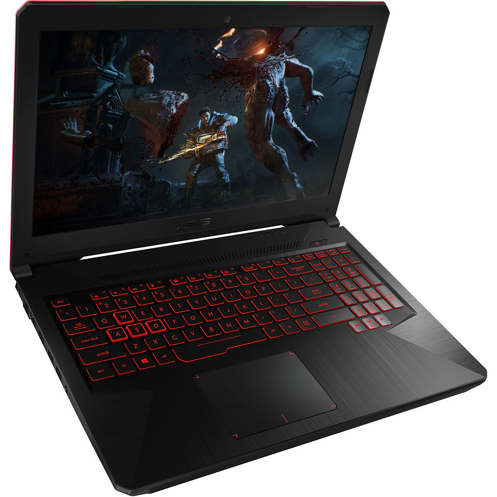 ASUS TUF FX504 Gamer i7-8750 17GB RAM  SSD 128GB  HDD 1TB