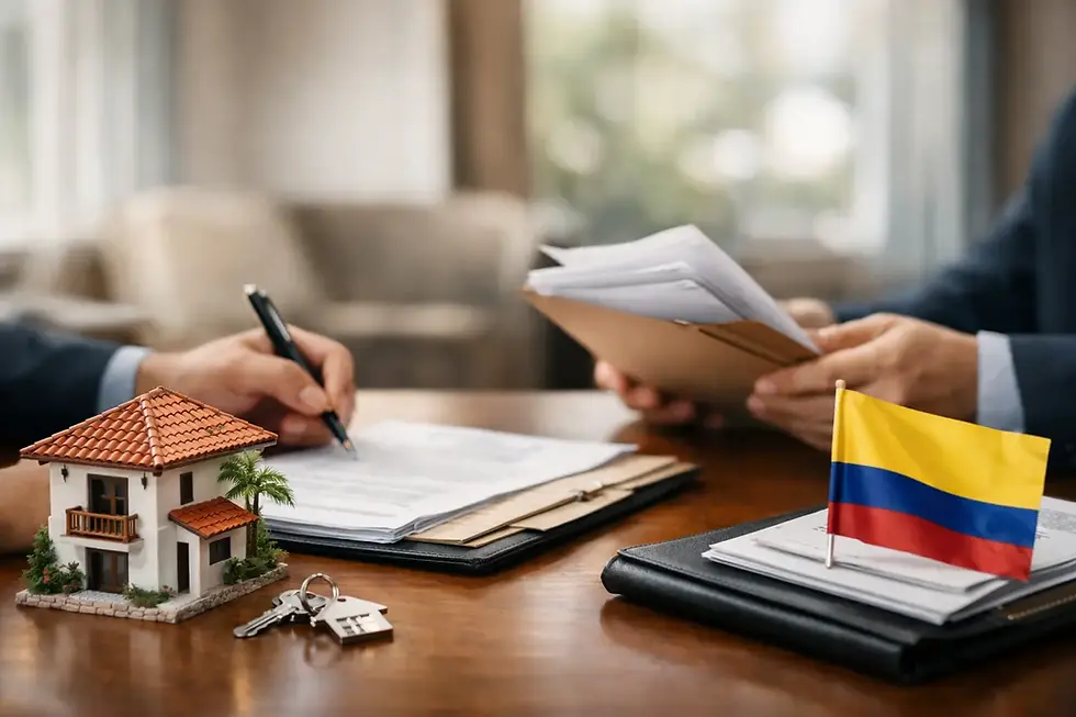 Documentos para vender casa en Colombia
