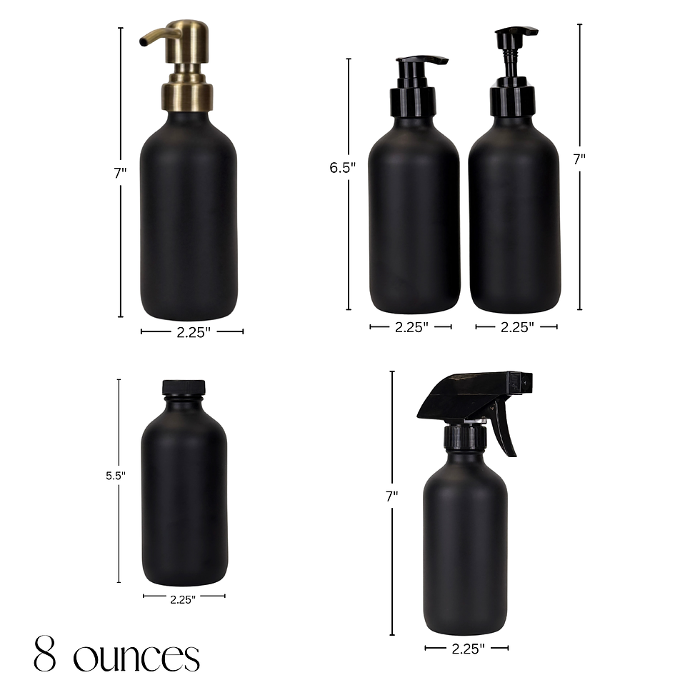 Thumbnail: Black Matte Glass Dispenser