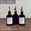Thumbnail: 8-ounce Amber Glass Apothecary Bottle | Weighted Pour Spouts