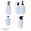 Thumbnail: White Matte Glass Dispenser | Apothecary Collection Custom Label