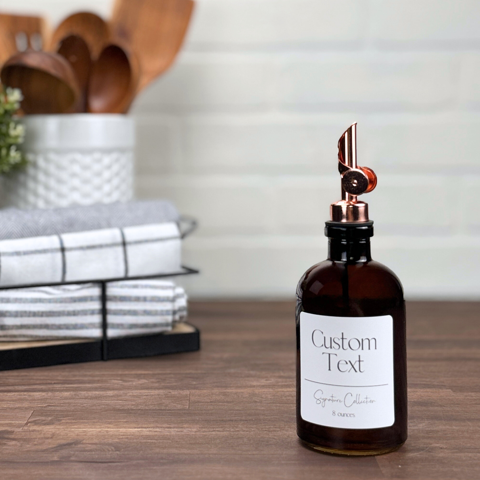 Thumbnail: Mouthwash Amber Bottle with Pour Spout | Signature Collection