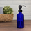 Thumbnail: Cobalt Blue Boston Round Bottle with Designer Soap Dispenser