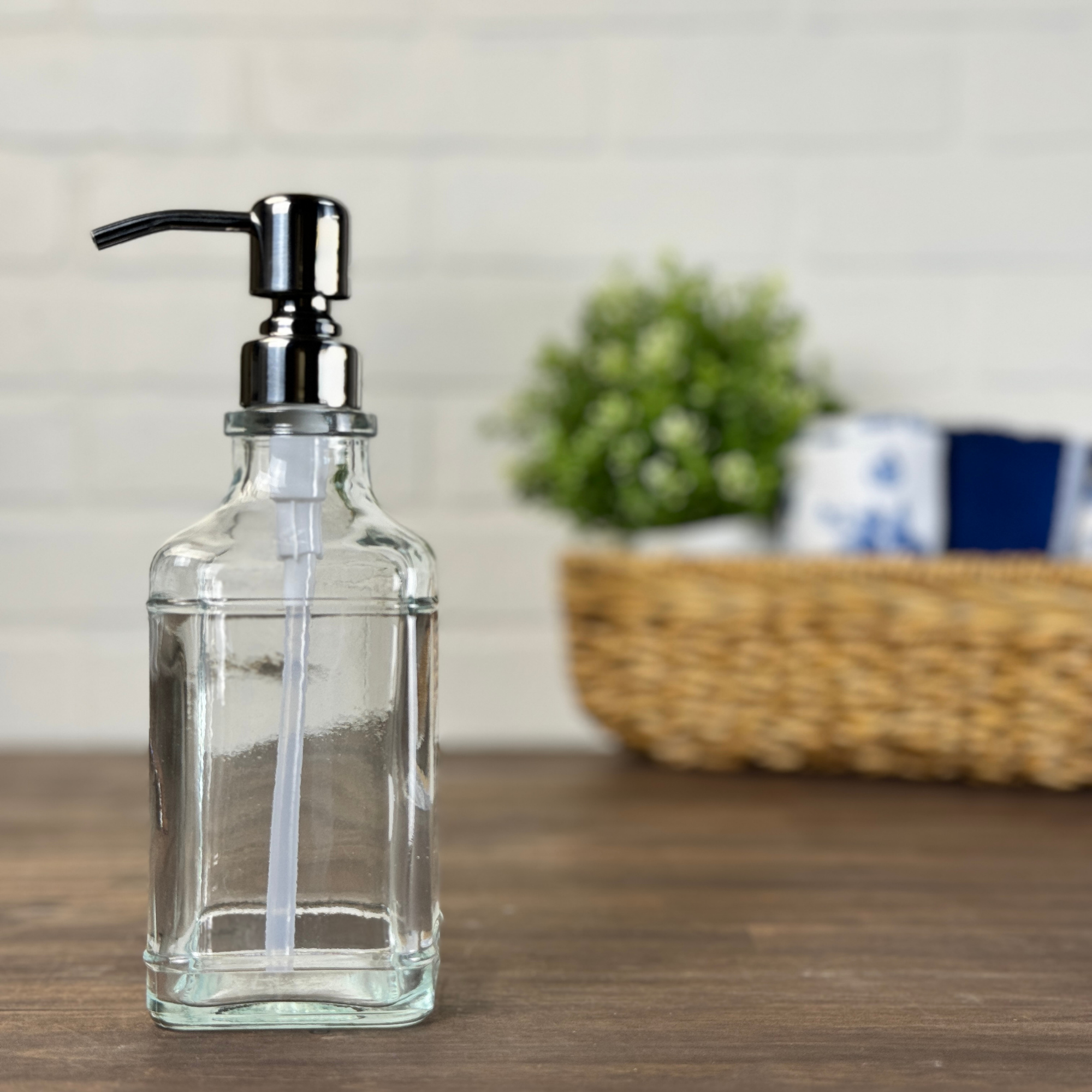 Edison Glass Soap Dispenser
