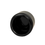 Thumbnail: 4 oz. Black Matte Glass 58-400 Straight Sided Round Jar