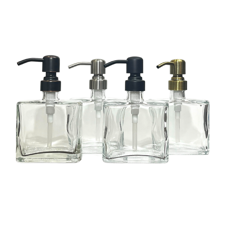 Urban Square Designer Glass Bottles