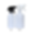 Thumbnail: 8 oz. White Matte Boston Round Glass Bottle with Sprayer