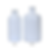Thumbnail: 16 oz. White Matte Boston Round Glass Bottle Only