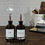 Thumbnail: Amber Cruet Set with Chrome Holder | Weighted Pour Spouts