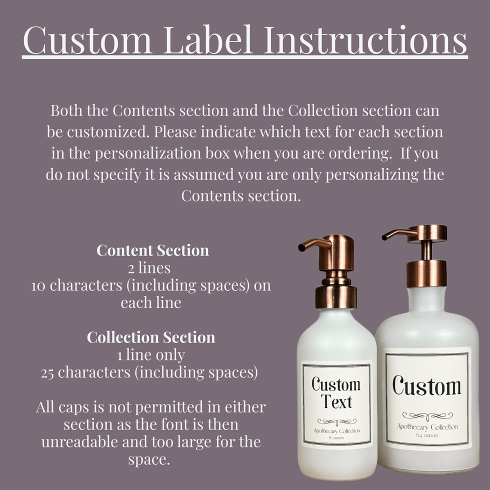 Thumbnail: White Matte Glass Dispenser | Apothecary Collection Custom Label