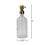 Thumbnail: 14 oz Tuscany Glass Soap Dispenser bottles with Designer Soap Dispenser