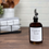 Thumbnail: 16-ounce Amber Glass Apothecary Bottle | Weighted Pour Spouts