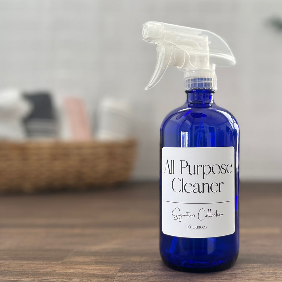 Thumbnail: Cobalt Blue Glass Cleaning Spray Bottles | Signature Collection