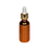 Thumbnail: 1 oz. (30 ML) Copper Glass Bottle with White and Gold Glass Dropper