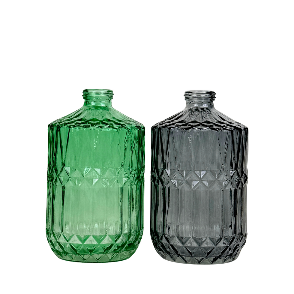 Savannah Glass Soap Dispenser Bottle Only