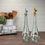 Thumbnail: 11.8oz Clear Raindrop Recycled Glass Bottles | Weighted Pour Spouts