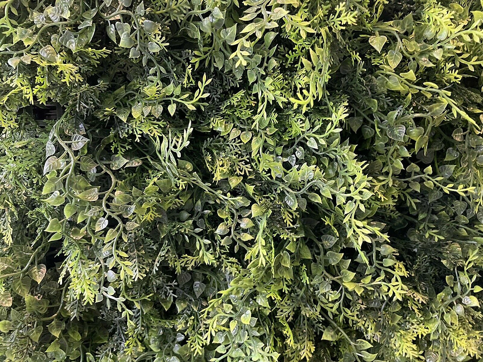 Thumbnail: Artificial Maidenhair Hedge 100 cm Long Section