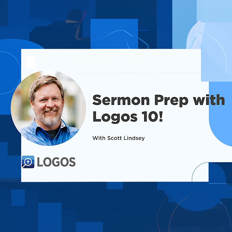 Logos Master Sermon Prep with Northwest Baptist Convention